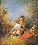 Jean-Antoine Watteau, The Indiscretion (mk08)